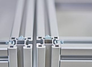 Common Types of Angle Brackets and Plates for MiniTec Aluminum Framing MiniTec Aluminum Framing